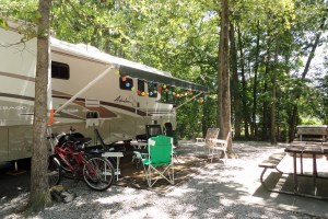 Harrison Bay campsite