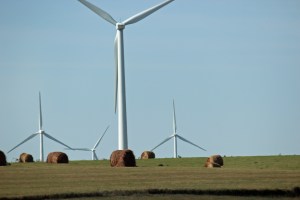 Wind farms in Kansas