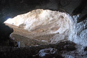 Natural Entrance, looking back out.