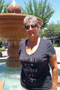 Not All Who Wander Are Lost - our new mantra.