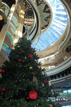 Christmas onboard Enchantment of the Seas